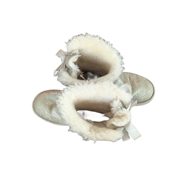 UGG Bailey Bow Bling Flat Boot - Size 7 - Picture 9 of 11